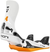 Union Atlas Step On Snowboard Bindings 2026 - white/orange