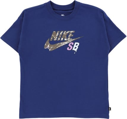 Nike SB Kids SB Logo T-Shirt - blue void - view large