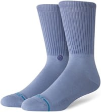 Stance Icon Pop Crew Sock - stone blue