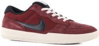 Nike SB Force 58 Skate Shoes - dark team red/black-black-lt orewood brown