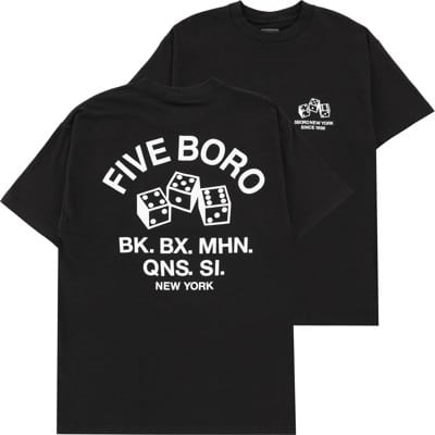 5boro 4-5-6 Dice T-Shirt - black - view large