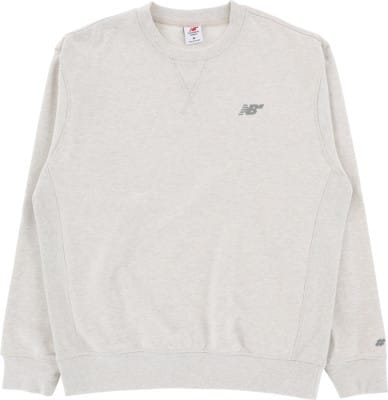 New Balance NB# French Terry Crew Sweatshirt - oatmeal heather - view large