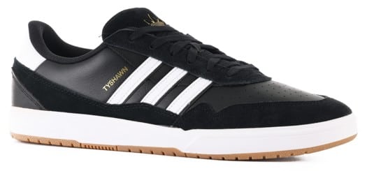 Adidas Tyshawn II Skate Shoes - black/footwear white/gum - view large