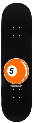 5boro Chris Anderson 5Ball 8.5 Skateboard Deck - black - view large