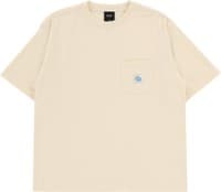 HUF Total Eclipse Knit Boxy T-Shirt - natural