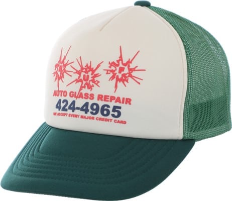 HUF Auto Glass Trucker Hat - green - view large