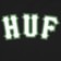 HUF Giant T-Shirt - black - front detail