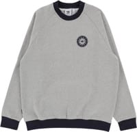 Adidas Star Wheel Crew Sweatshirt - grey heather/legend ink