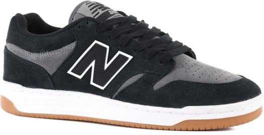 New Balance Numeric 480 Skate Shoes - black/grey/gum - view large