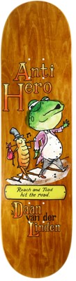 Anti-Hero Daan Roach And Toad 8.28 Skateboard Deck - brown - view large