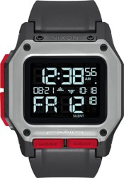 Nixon Regulus Watch - all black/red