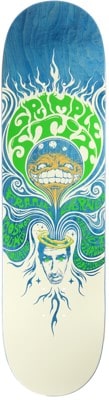 Anti-Hero Gerwer Grimplestix Litho 8.5 Skateboard Deck - blue - view large