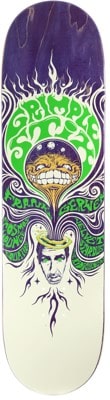 Anti-Hero Gerwer Grimplestix Litho 8.5 Skateboard Deck - navy - view large