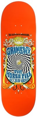 Anti-Hero Grimplestix Litho 10.0 Horse Pill Shape Skateboard Deck - blue - view large