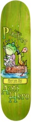 Anti-Hero Pfanner Roach And Toad 8.5 Skateboard Deck - green