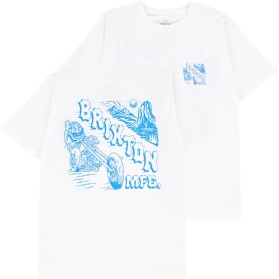 Brixton Pasco T-Shirt - white - view large