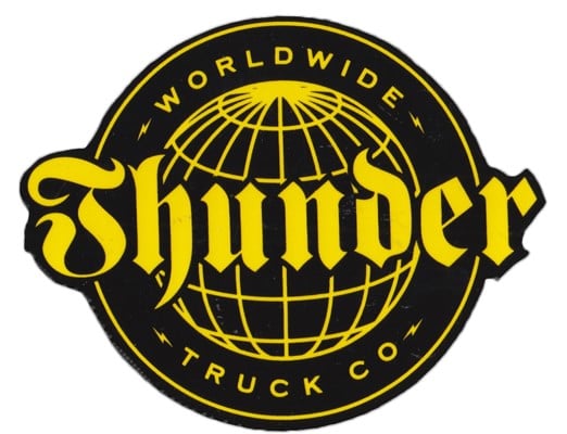 Thunder Worldwide MD Sticker - yellow - view large