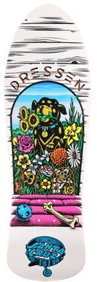 Santa Cruz Dressen Pup 9.5 LTD Reissue Skateboard Deck - view large