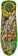 Santa Cruz Salba Tiger 10.3 LTD Reissue Skateboard Deck - green