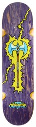 Real Hermann Stene Battle Axe 8.25 Wheel Wells Skateboard Deck - navy