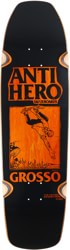 Anti-Hero Grosso Handplant SSD '25 9.25 Skateboard Deck - black/orange