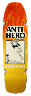 Anti-Hero Grosso Handplant SSD '25 9.25 Skateboard Deck - view large