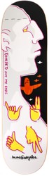 Krooked Gonz Out My Ears 8.75 Skateboard Deck - orange