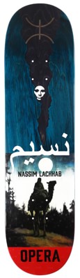 Opera Nassim Nomad 8.375 Skateboard Deck - blue/black - view large