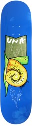 Krooked Una Flame Snail 8.25 Skateboard Deck - green