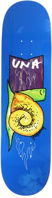 Krooked Una Flame Snail 8.25 Skateboard Deck - navy - view large