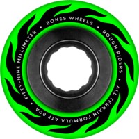 Bones ATF Rough Riders Cruiser Skateboard Wheels - eternal flame green (80a)