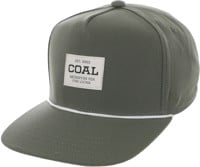 Coal Uniform Cap Snapback Hat - olive