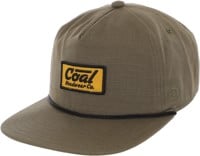 Coal Atlas 5-Panel Hat - olive