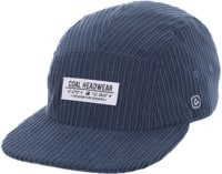 Coal Analog 5-Panel Hat - navy