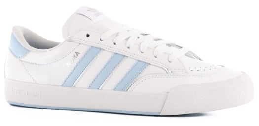 Adidas Nora Skate Shoes - white/clear sky/silver metallic - view large