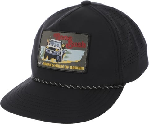 Roark Hytide Strapback Hat - black - view large