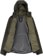 Roark Layover Jacket - dark military - open