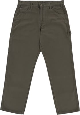 Dickies Relaxed Fit Duck Jeans - rinsed moss green - view large