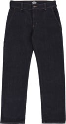 Dickies Regular Fit Utility Denim Jeans - rinsed indigo blue