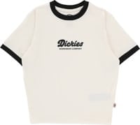 Dickies Women's Lewistown Ringer T-Shirt - egret