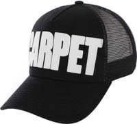 Carpet Carpet Trucker Hat - black