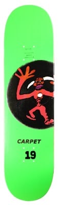 Carpet Vinyl 8.25 Skateboard Deck - neon green - view large