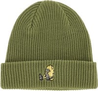 Heroin Egg Beanie - olive green