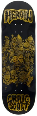 Heroin Questions Allegory Of Fear 10.0 Skateboard Deck - view large