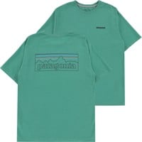 Patagonia P-6 Logo Responsibili-Tee T-Shirt - p-6 outline: heartleaf green