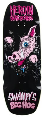 Heroin Swampy's Bog Hog 10.75 Skateboard Deck - view large