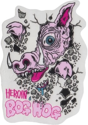 Heroin Allegory Sticker - bog hog - view large