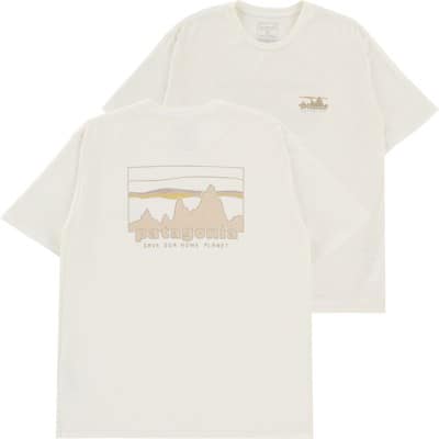 Patagonia '73 Skyline Organic T-Shirt - birch white - view large