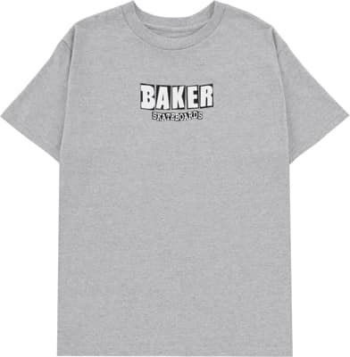 Baker Brand Logo T-Shirt - heather grey - view large