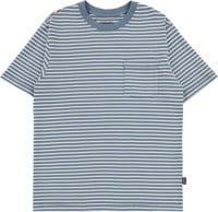 Patagonia Midweight Daily Pocket T-Shirt - weekend stripe: utility blue